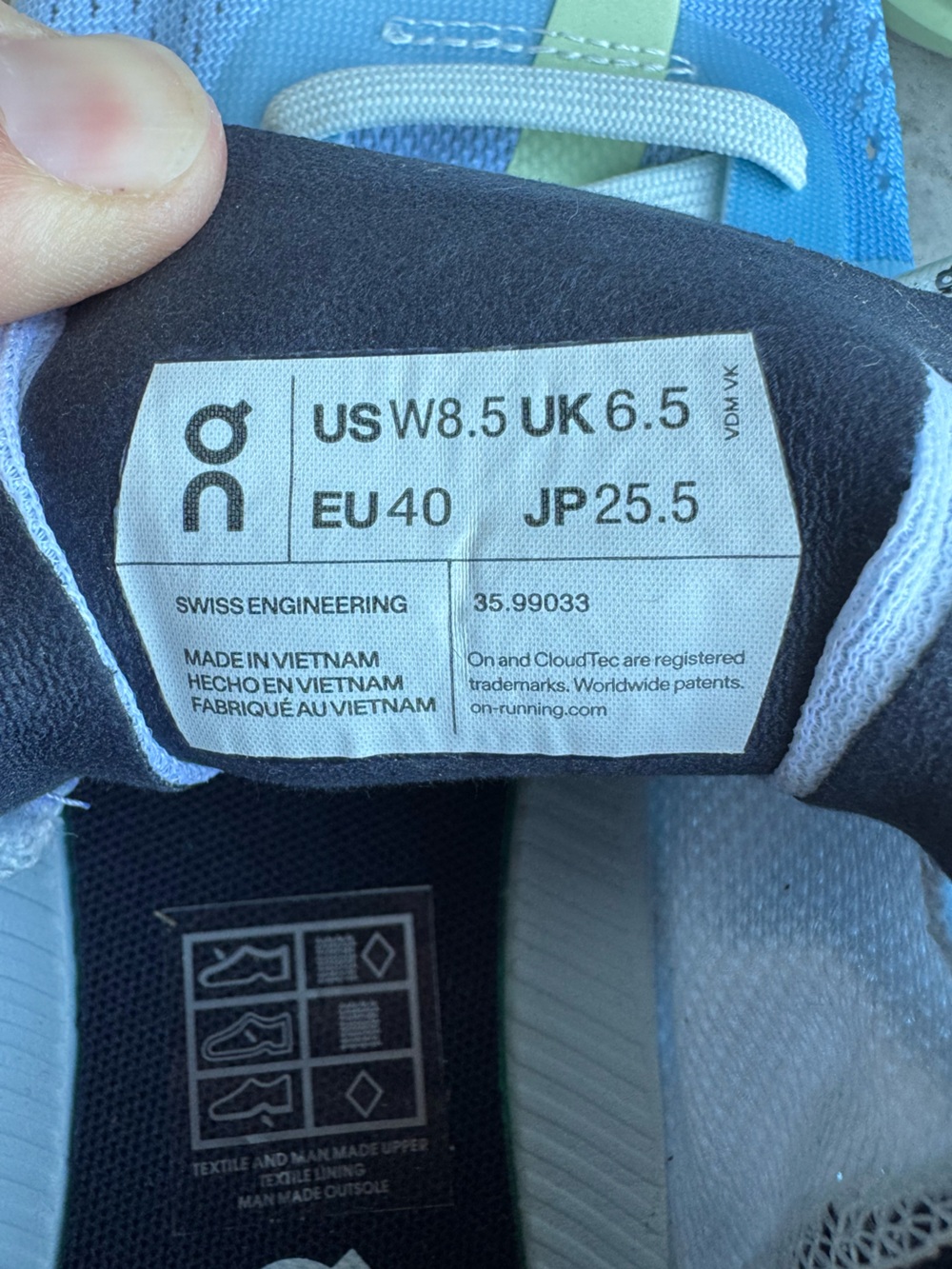 On Running Cloudflow 3.0
Niagara Blue Meadow Green Women's Size 8.5 35.99033 - Picture 9 of 10